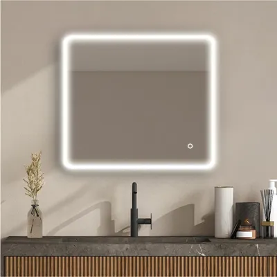 Image de Miroir LED rectangulaire avec rétroéclairage MIRALUX