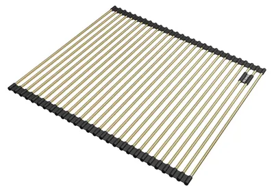 Spülbecken-Rollmatte Gold 468x440 mm Edelstahl