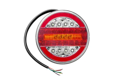 Obrázek produktu pro Kulaté zadní LED světlo 12-24V se 4 funkcemi