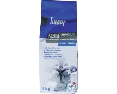Obrázek produktu pro Rychletuhnoucí cement KNAUF Schnellzement 2 kg