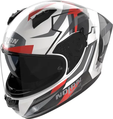 Produktbild von Nolan N60-6 Sport Corsa 356 Integralhelm Weiss / Schwarz / Rot M