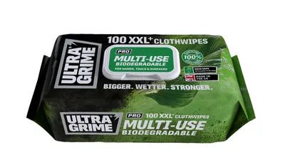 Produktbild von Professionelle Reinigungstücher ULTRAGRIME® BIO-MULTIUSE 100 St. XXL