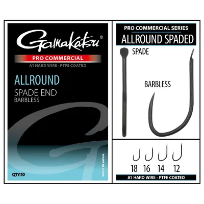 Produktbild von Gamakatsu Pro-C Allround Spade A1 PTFE BL #14