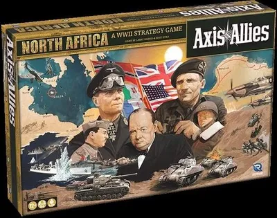 Produktbild von Asmodee Axis & Allies: North Africa, Brettspiel, 12 Jahr(e), 3 min