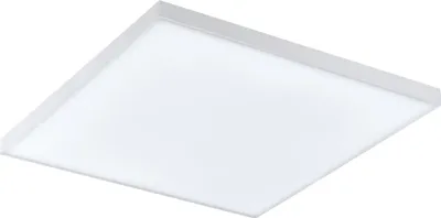 Produktbild von EGLO LED Deckenleuchte Turcona, Deckenlampe, Wohnzimmerlampe, Küchenlampe aus Stahl und Kunststoff, Flurlampe Decke in Weiß, Satiniert, 30 cm