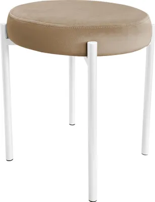 Obrázok produktu pre DIOR STOOL LOFT stolička s kovovou základňou, biela MG06