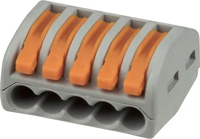 Produktbild von WAGO Weco®-Verbindungsklemme „WAGO“ 85745 Verbindungsklemme 5-pol
