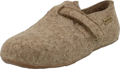Produktbild von Haflinger Damen Hausschuh Herren Slipper Wolle Everest Focus 481056, Größe:41 EU, Farbe:Beige