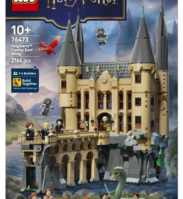 Image de LEGO Harry Potter Château de Poudlard : Aile Est 76473 - Ensemble de Construction avec 2164 Pièces et 13 Minifigures