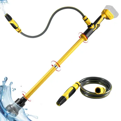 Wassertransferpumpe, bürstenlos, 5300 l/h, 3 m Förderhöhe, für 18V-Akku
