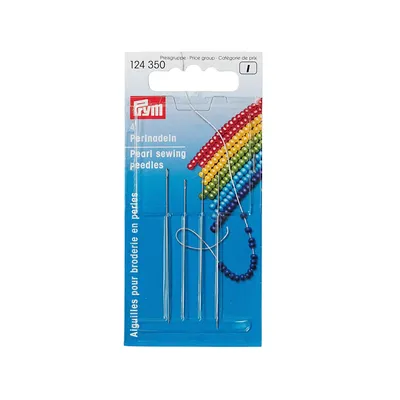 Produktbild von Prym Perlnadeln Nr. 10 und Nr. 12, 0,45 x 55 und 0,40 x 50mm  