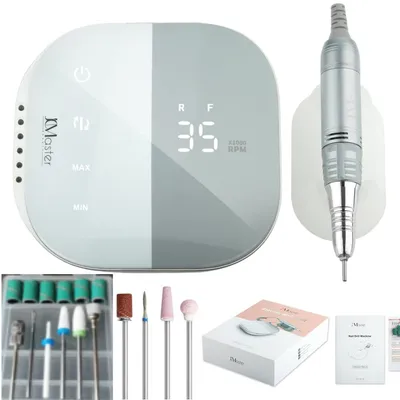 Immagine prodotto di Fresa per unghie JCMASTER TouchPro per unghie in gel 35.000 giri/min, regolazione continua