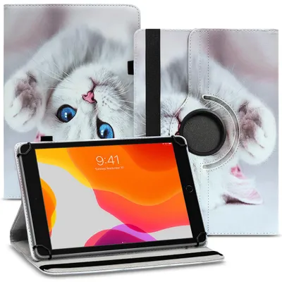 Produktbild von Schutzhülle 360 Grad Drehbar für Happybe MB10011 Hülle Tasche 10,1 Case CoverFarben:Motiv 10