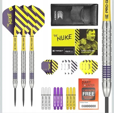 Produktbild von Target Luke Littler Professionelle Wolfram Dartpfeile 23g