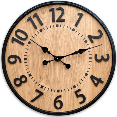 Produktbild von Wanduhr mit Metallrahmen BERLIN 49cm LOFT
