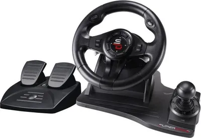 Obrázok produktu pre SUPERDRIVE GS550 pretekárske volant s pedálmi a radiacou pákou, vibrácie, uhol otočenia 270°, Xbox Series X/S PS4 Xbox One PC