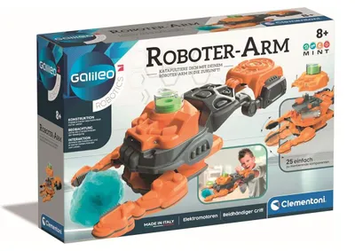 Produktbild von Clementoni 59328 - Galileo Robotics - Bausatz, Roboter-Arm