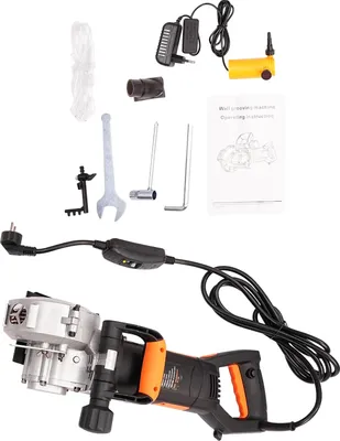 Obrázek produktu pro Elektrická řezačka betonu, příkon 2700 W, rychlost 5000 otáček za minutu, oranžová, EU