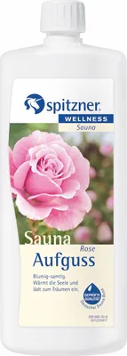 Produktbild von Spitzner Saunaaufguss Rose 1 Liter (1000 ml) Konzentrat 8850092
