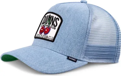 Produktbild von DJINNS Trucker Cap HFT DNC Cherry light denim