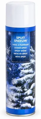 Produktbild von 12x Schneespray Weihnachtsbaum - Schnee Spray Baum Kunstschnee Dekoschnee Spraydose Snow Foam Weihnachtsdeko