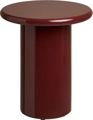 Produktbild von Sanna Rundes Eckbord in Bordeaux, 45 cm Länge, 45 cm Breite, 50 cm Höhe