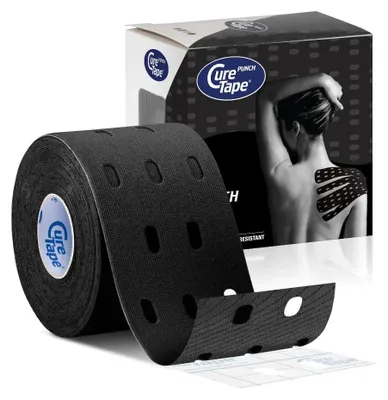 Obrázek produktu pro Kinesiotape, černá, 5 metrů, pro podporu a stabilizaci