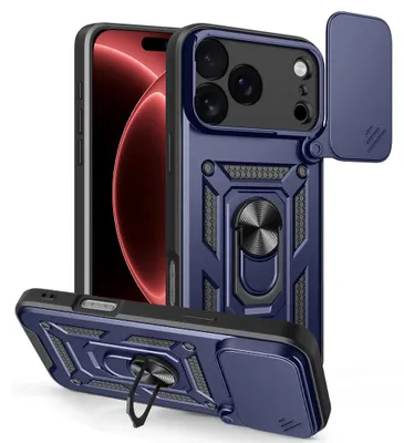 Produktbild von Techsuit - CamShield Schutzhülle für iPhone 18 Pro / iPhone 17 Pro - blau