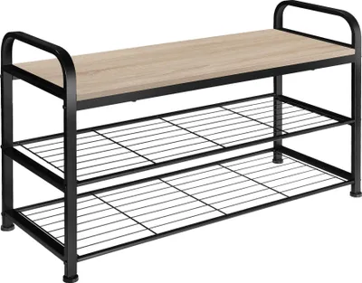 Produktbild von tectake® Schuhregal Southampton 91 x 36 x 55 cm