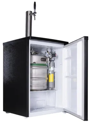 Produktbild von Komplette Bierbar / Zapfanlage für max. 30l Fass Schwarz Köpikeg(D) 500g Co²