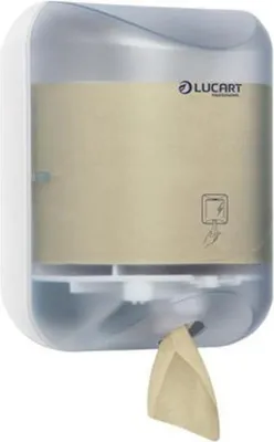 Produktbild von Lucart L-One Mini Spender für Toilettenpapier und -tücher mit Innenkern