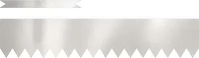 Produktbild von vidaXL Raseneinfassung 50 pcs Silber 100 x 0,05 x 20 cm Edelstahl