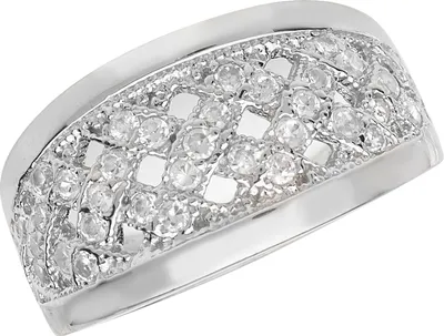 Produktbild von 925 Sterling Silber Damen - Ring mit Zirkonia, 57 (18.1); TRS14083RSP