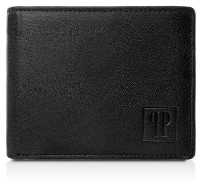 Produktbild von Herrengeldbörse aus Leder mit RFID-Schutz Paolo Peruzzi T-66-BL