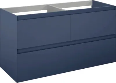 Obrázok produktu pre Kúpeľňová skrinka pod umývadlo Jungborn DECEM navy modrá 120 x 63,5 x 45,8 cm 169028