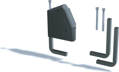 Produktbild von BACHMANN Haltewinkel DESK für Tischplattenstärke 50 bis 80mm