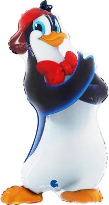 Produktbild von Polaretti Folienballon - MR Polaretto Pinguin, 79cm