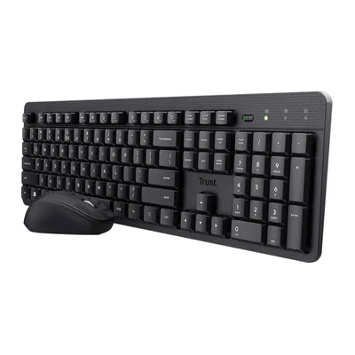 Image de TRUST Trust Ody II clavier Souris incluse Bureau RF Sans fil QWERTZ Allemand Noir