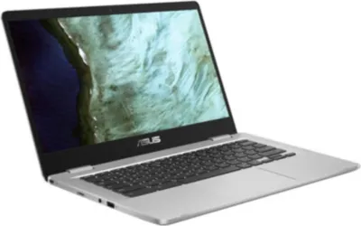 Produktbild von ASUS C423NA-BV0533 Chromebook 36,56 cm (14") HD, Intel Celeron N3350, 4GB RAM, 64GB eMMC, ChromeOS, QWERTZ - Silber