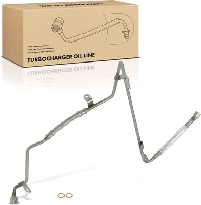 Image de Frankberg 1x Conduite d'huile de turbocompresseur pour VW Passat Audi A4 A6 Seat Exeo Skoda Superb