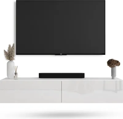 Produktbild von WEST TV Schrank 160 cm Fernsehtisch Sideboard, hängend oder stehend TV Möbel