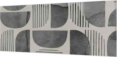 Zdjęcie produktu dla Tapeta ścienna – tapeta dekoracyjna do salonu – folia tapetowa do dekoracji ścian – 208 x 146 cm – wzór geometryczny