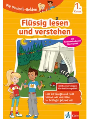 Produktbild von Die Deutsch-Helden Flüssig lesen und verstehen 1. Klasse