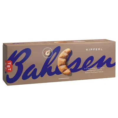 Produktbild von Bahlsen Kipferl mit feinem Vanillearoma Kekse mit Puderzucker 125g
