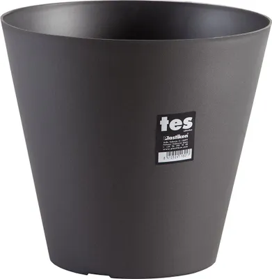 Produktbild von PLASTIKEN Blumentopf Tes - 26 cm - Anthrazit