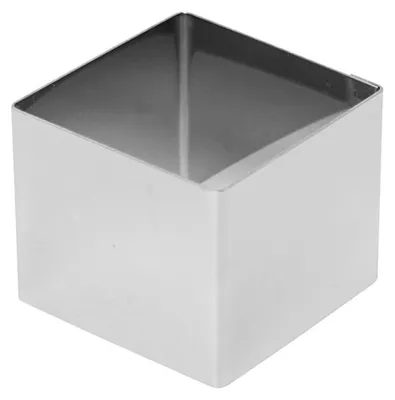 Produktbild von Schneider Mini Dessertring quadratisch, 54 mm breit, 45 mm hoch, Edelstahl