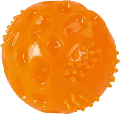 Zdjęcie produktu dla Zabawka dla psa, piłka ToyFastic, 7,5 cm, pomarańczowa, Kerbl