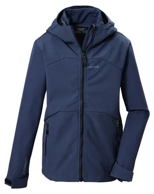 Produktbild von Killtec Softshelljacke Kinder mit Kapuze, Farbe:Blau, Kinder Größen:176
