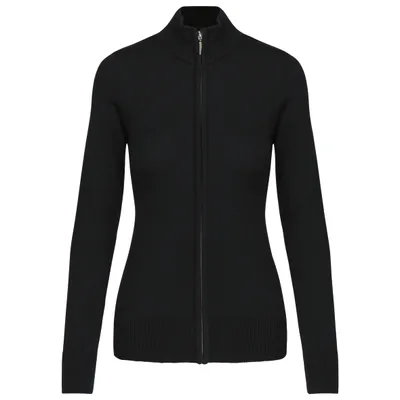 Produktbild von Kariban Damen Cardigan mit Reißverschluss