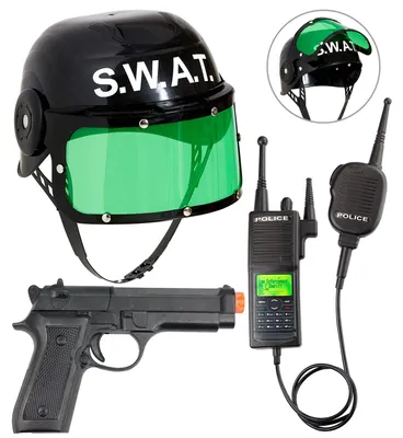 Obrázek produktu pro S.W.A.T. sada 3 karnevalových doplňků